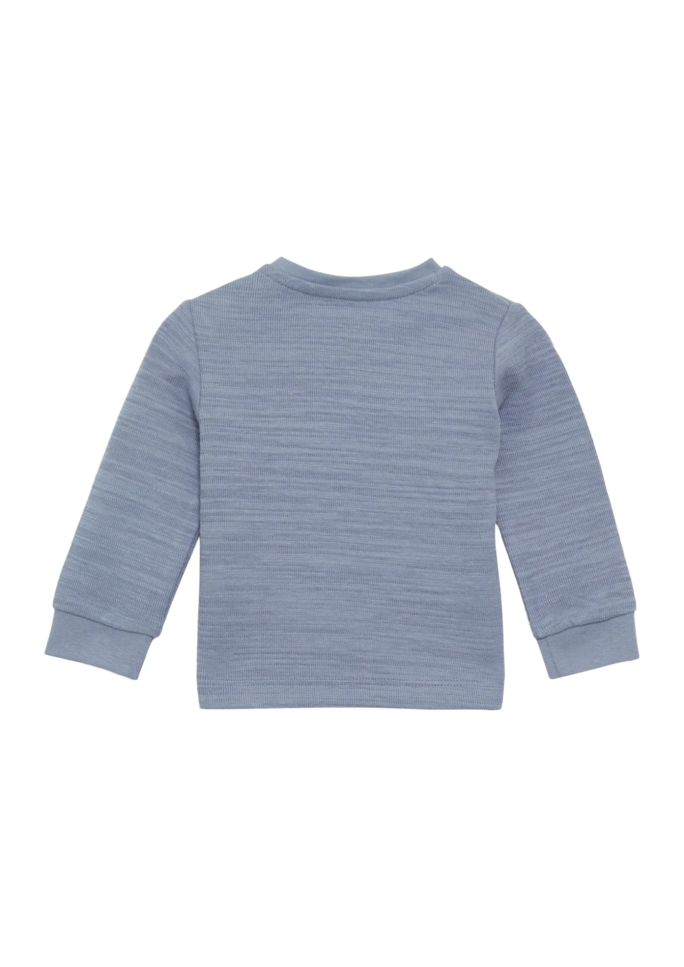 Strukturiertes Longsleeve aus Baumwollmix