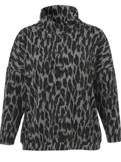 Sweatshirt im Animal-Print