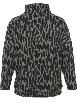 Sweatshirt im Animal-Print