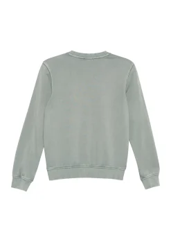 Sweatshirt im Used-Look mit Fotoprint