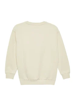 Sweatshirt mit Rippbündchen und Logo-Patch