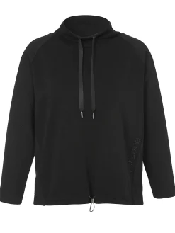 Sweatshirt mit Stehkragen