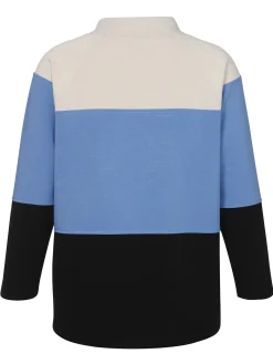 Sweatshirt mit Stehkragen