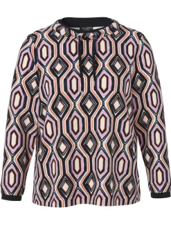 Sweatshirt mit Stehkragen
