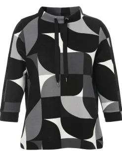 Sweatshirt Stehkragen