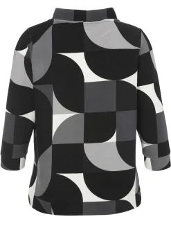 Sweatshirt Stehkragen