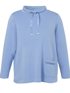 Sweatshirt Stehkragen