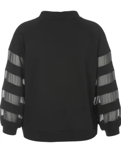 Sweatshirt Stehkragen