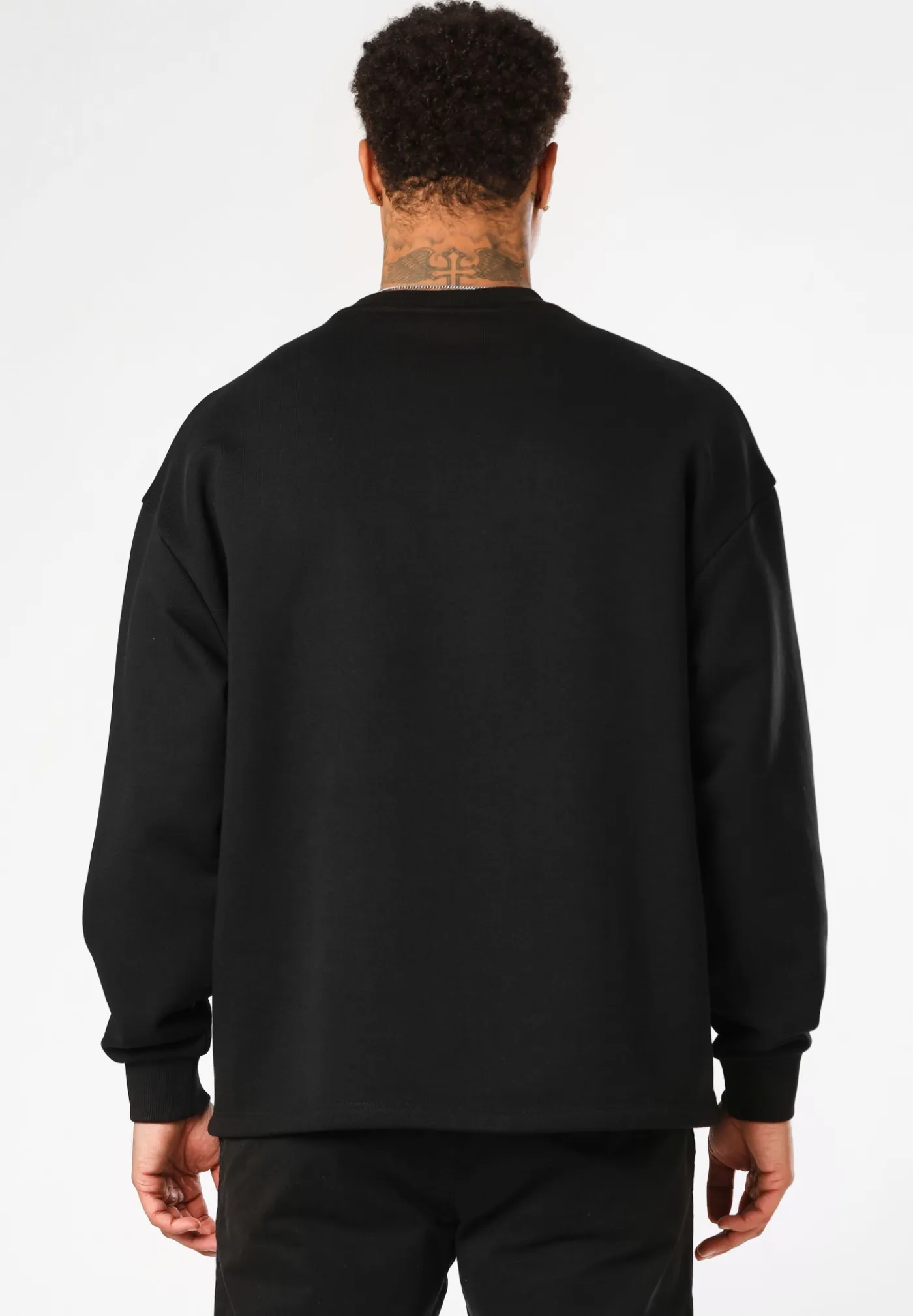 Sweatshirt aus Baumwoll-Terry mit Logo