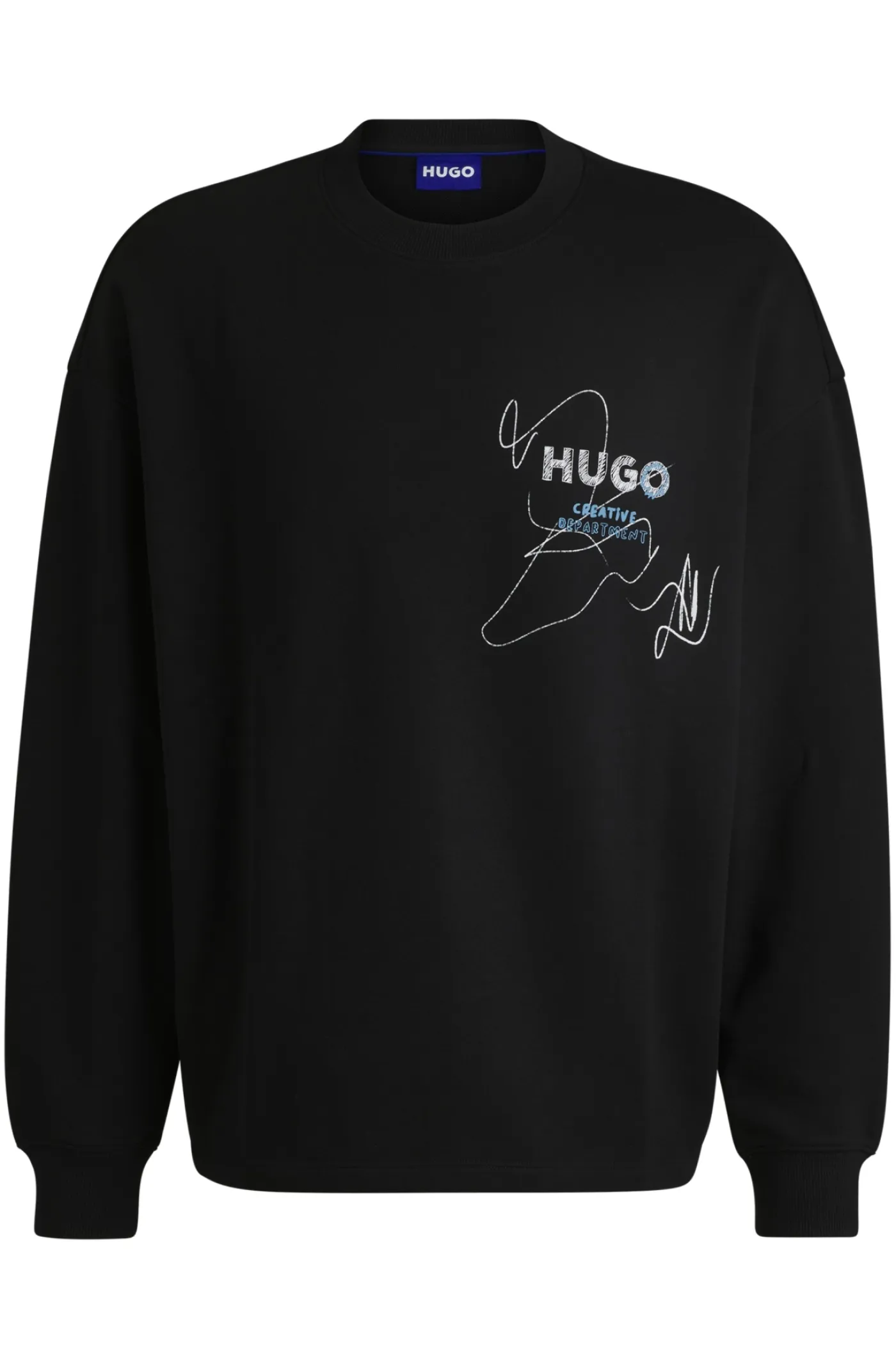 Sweatshirt aus Baumwoll-Terry mit saisonalem Artwork