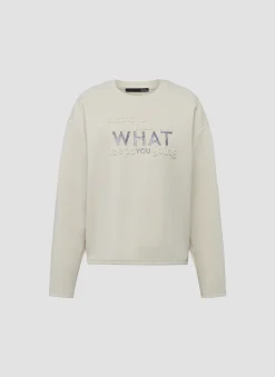 Sweatshirt 3D-Schriftzug