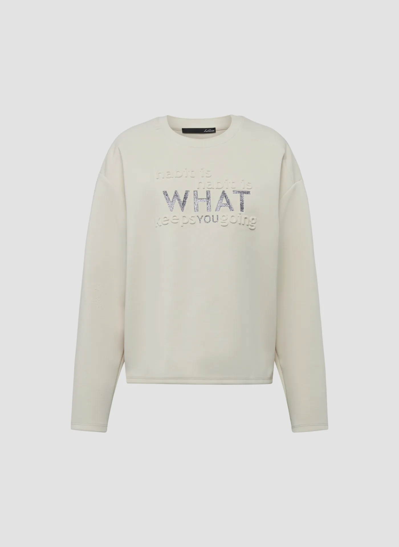 Sweatshirt 3D-Schriftzug