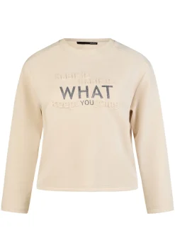 Sweatshirt 3D-Schriftzug