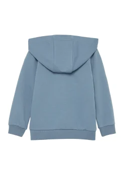 Sweatshirt-Jacke mit Kapuze und Kängurutasche