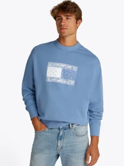 Sweatshirt mit Paisley Logo