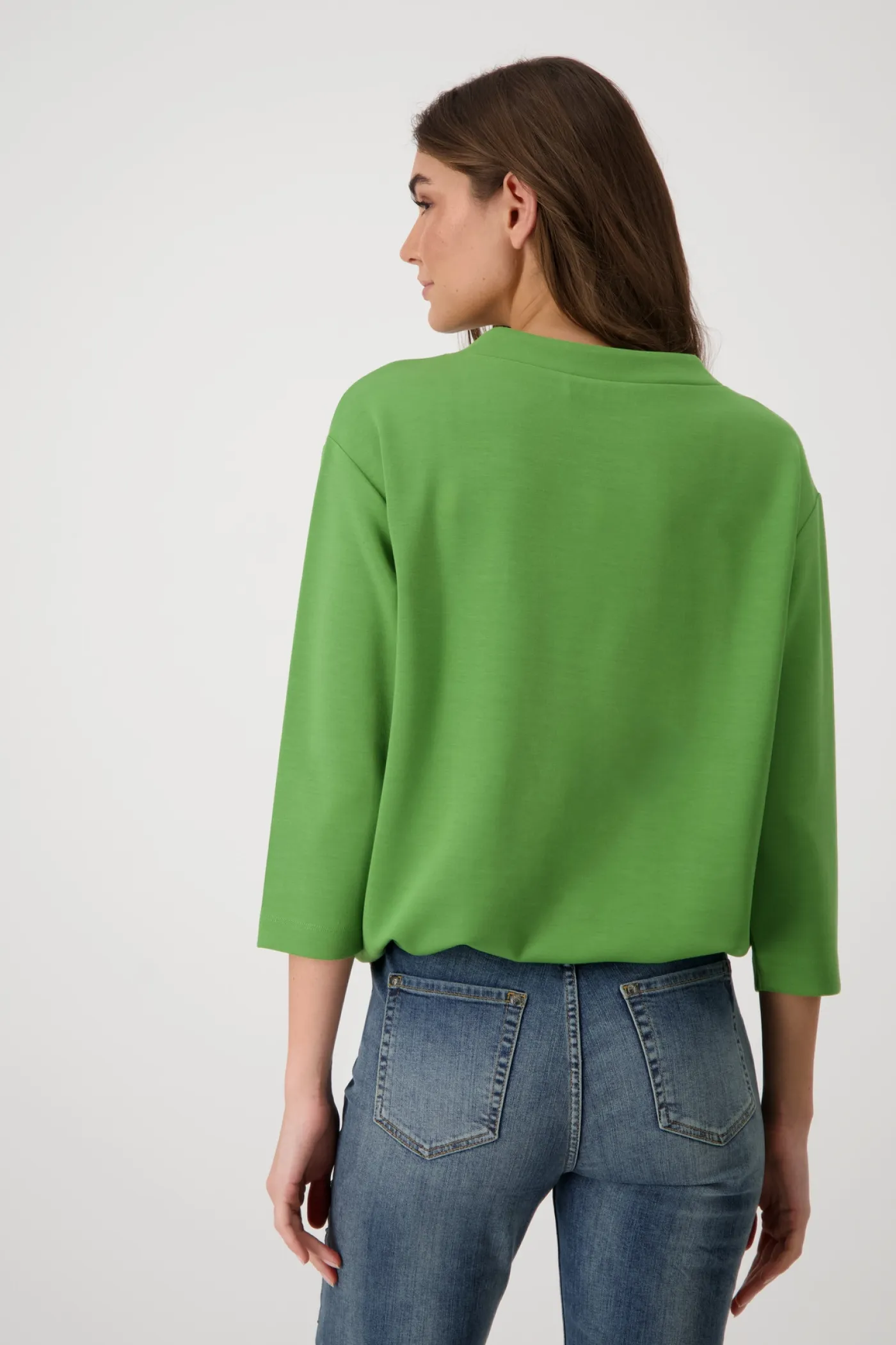 Sweatshirt mit Prägedruck