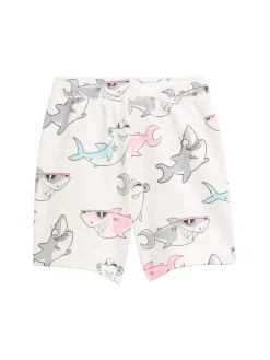 Sweat-Shorts mit Allover-Print