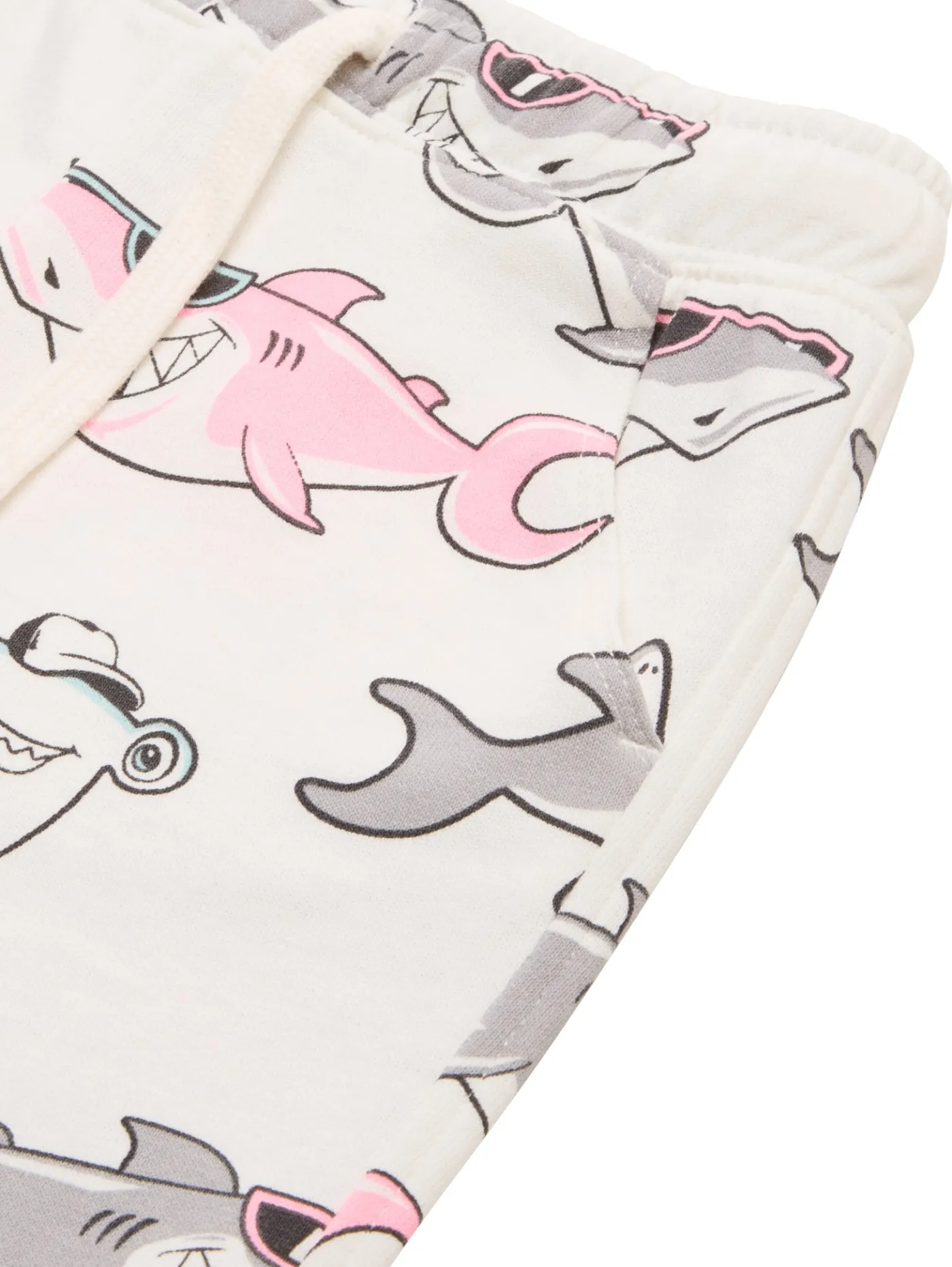 Sweat-Shorts mit Allover-Print