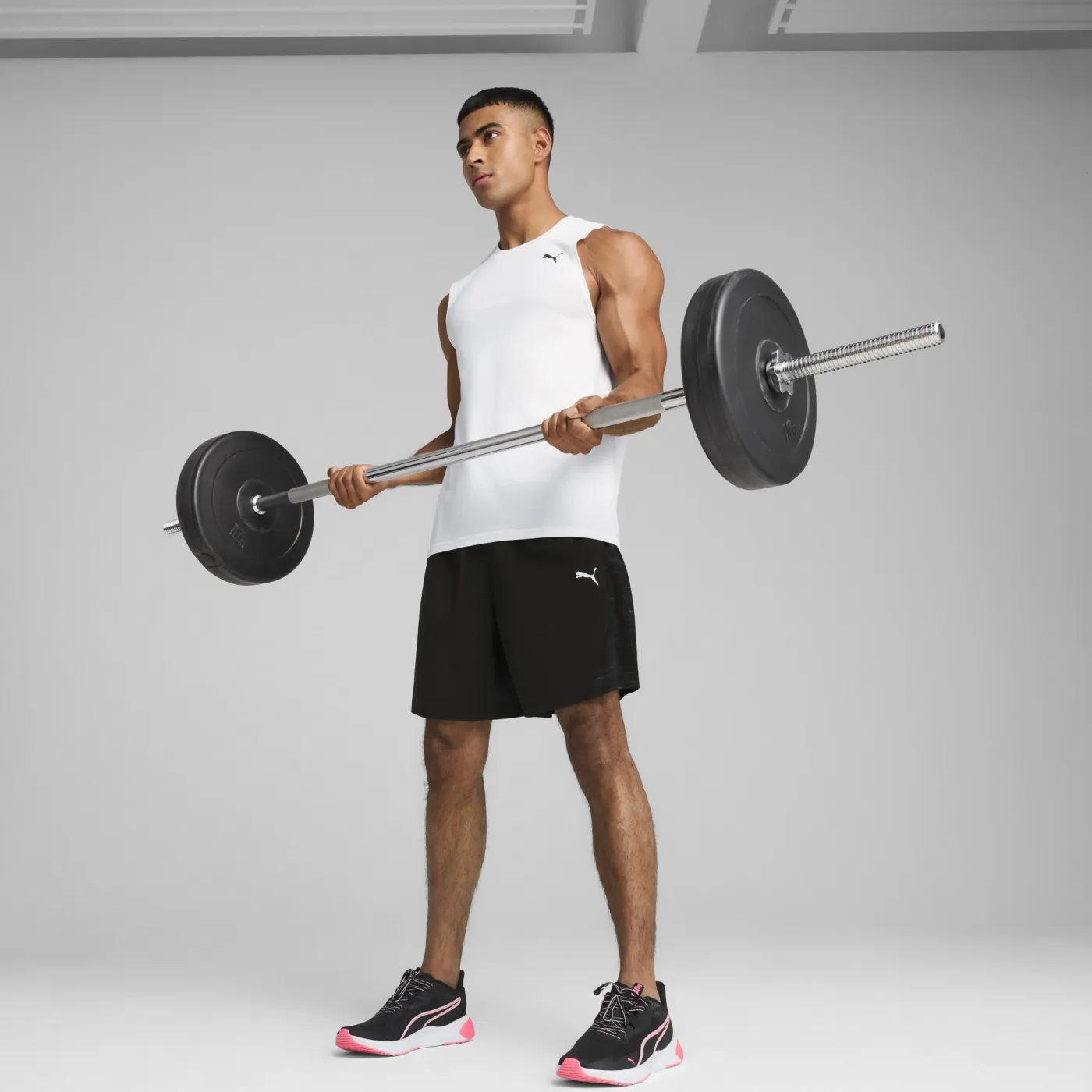 TAD TECH Shorts im Materialmix Herren
