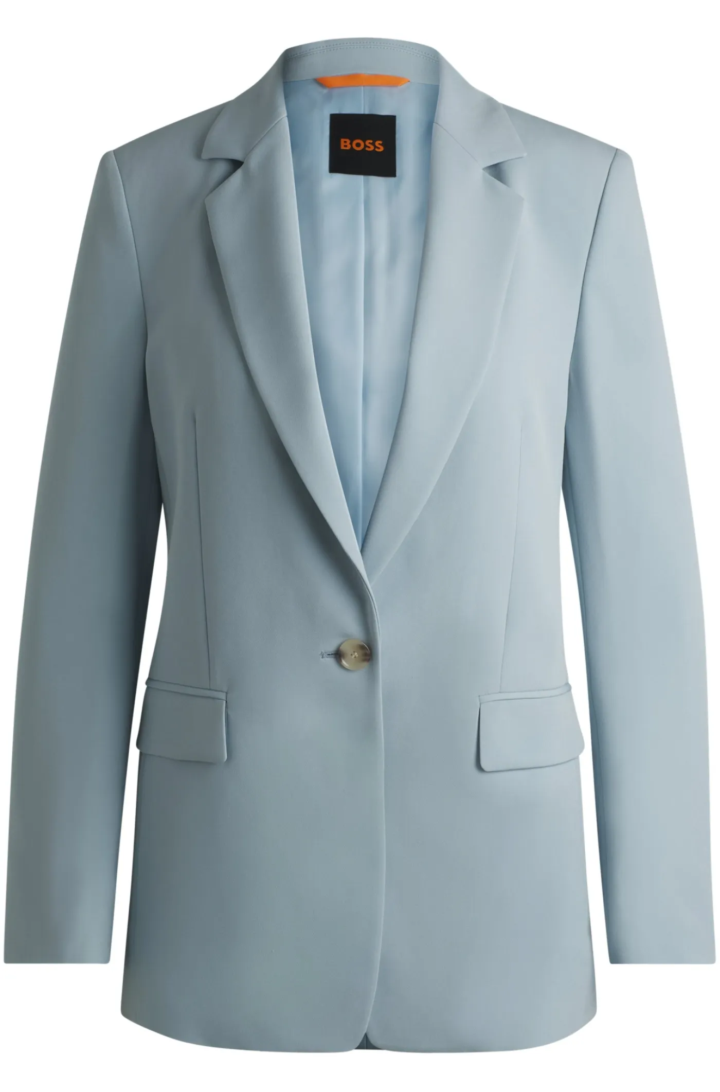 Taillierter Blazer aus Stretch-Gewebe