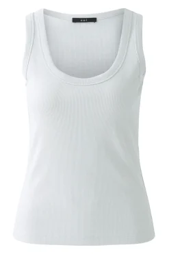 Tank Top mit Glanzgarn