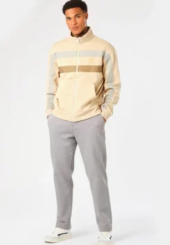 Tapered-Fit Hose aus Baumwoll-Twill mit mittlerer Bundhöhe