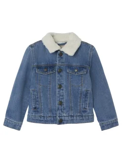 Teddy Jeansjacke