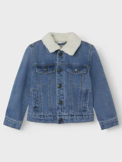 Teddy Jeansjacke