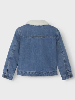 Teddy Jeansjacke