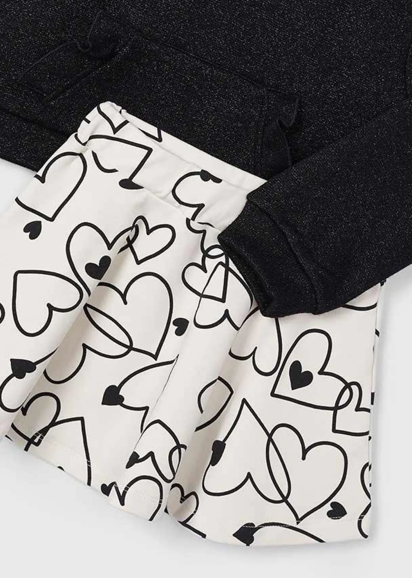 2-teiliges Set Sweatshirt und Rock