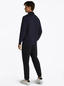 Terry-Sweatshirt mit Reißverschluss