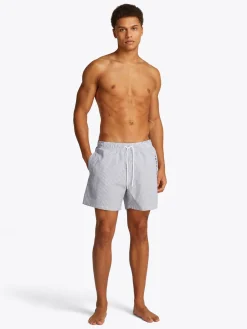 TOMMY HILFIGER ORIGINAL GESTREIFTE MITTELLANGE BADESHORTS 10735858