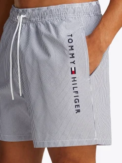 TOMMY HILFIGER ORIGINAL GESTREIFTE MITTELLANGE BADESHORTS 10735858