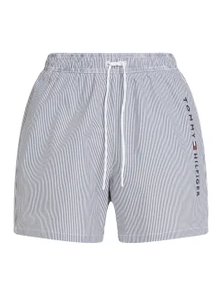 TOMMY HILFIGER ORIGINAL GESTREIFTE MITTELLANGE BADESHORTS 10735858