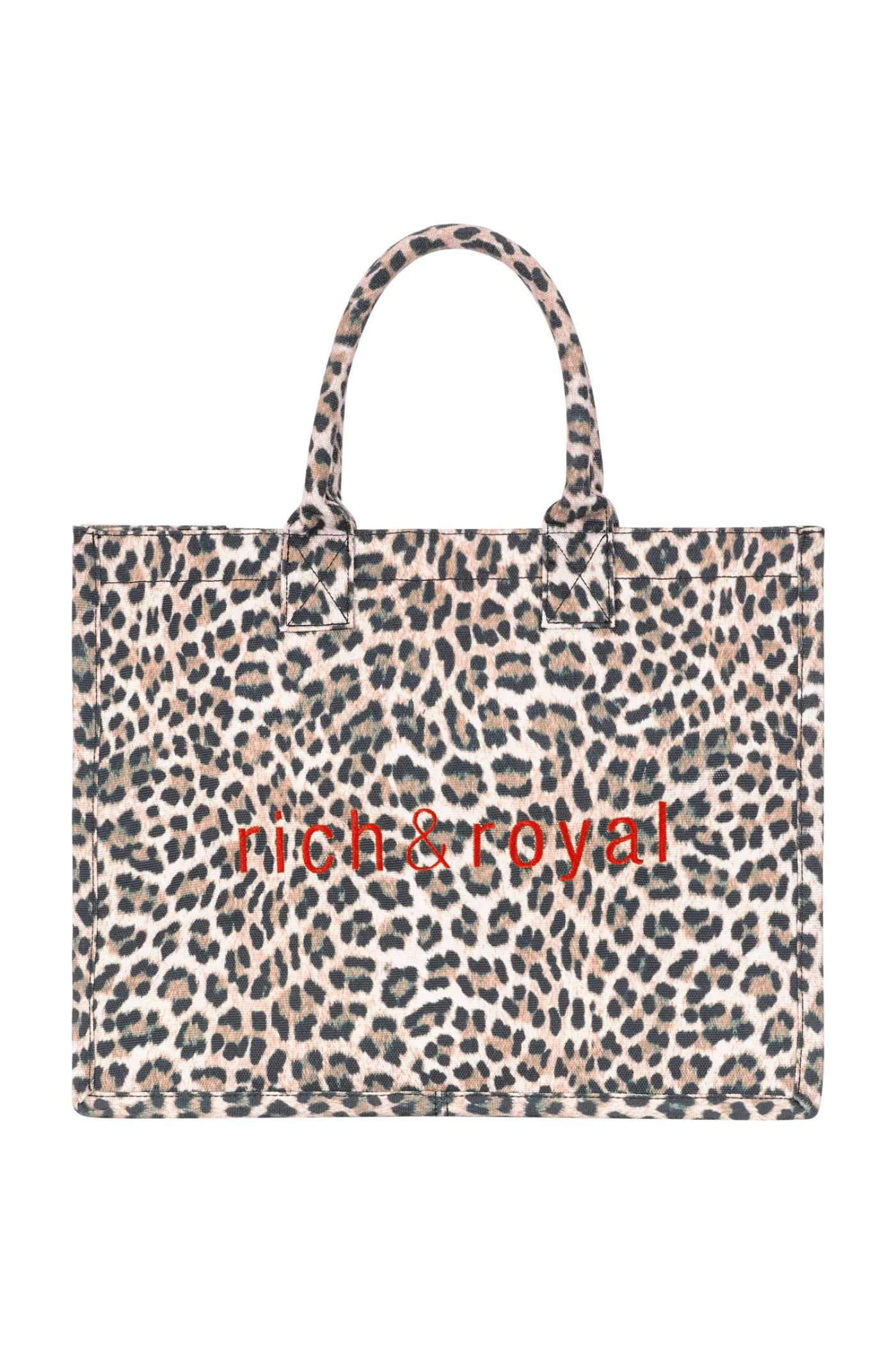 Tote Bag Mit Leo-Print