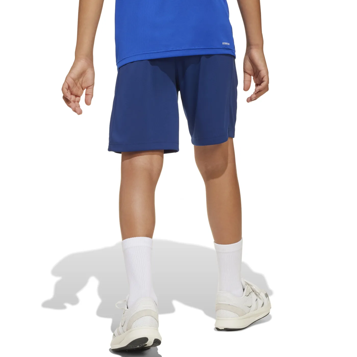 Train Essentials Logo Regular Fit Kids Shorts