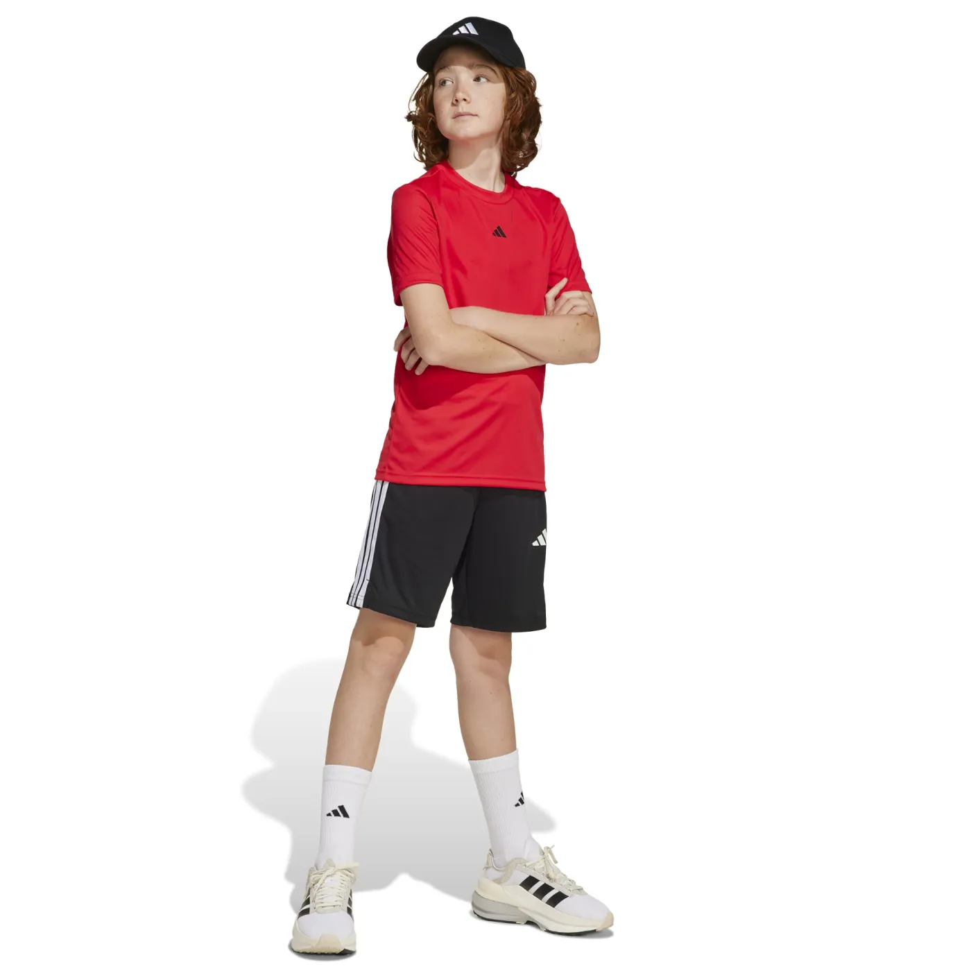 Train Essentials Logo Regular Fit Kids T-Shirt