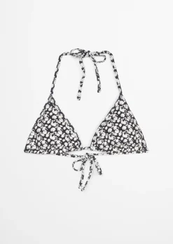 TRIANGLE-BIKINI-TOP MIT FLORALEM MUSTER