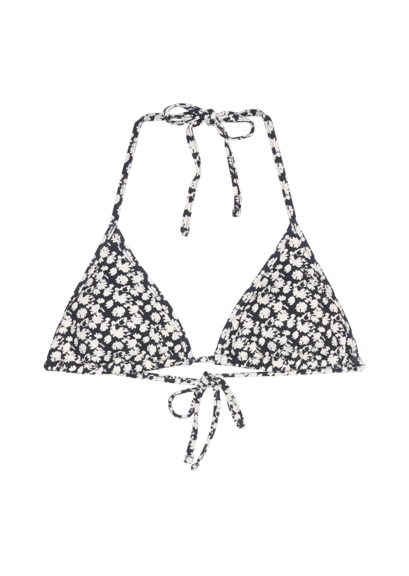 TRIANGLE-BIKINI-TOP MIT FLORALEM MUSTER