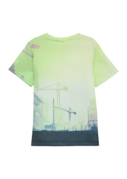 T-Shirt aus Jersey mit All-over-Print