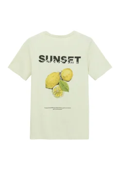 T-Shirt mit Front- und Rückenprint