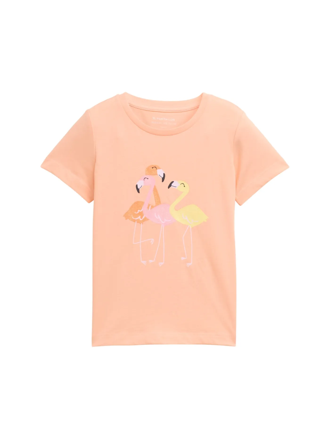 T-Shirt mit Glitzer-Print