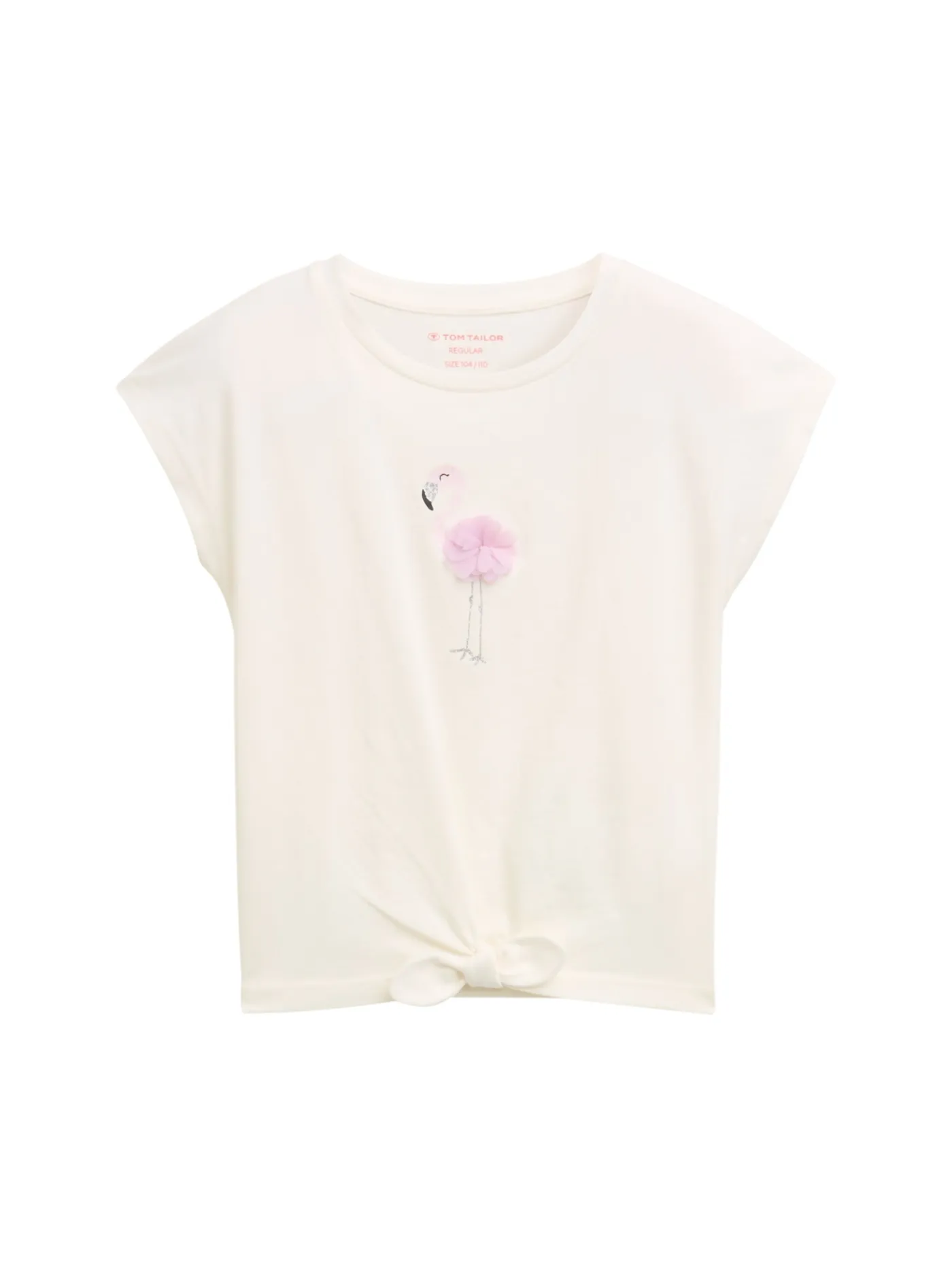 T-Shirt mit Knoten-Detail