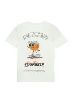 T-Shirt mit Rückenprint