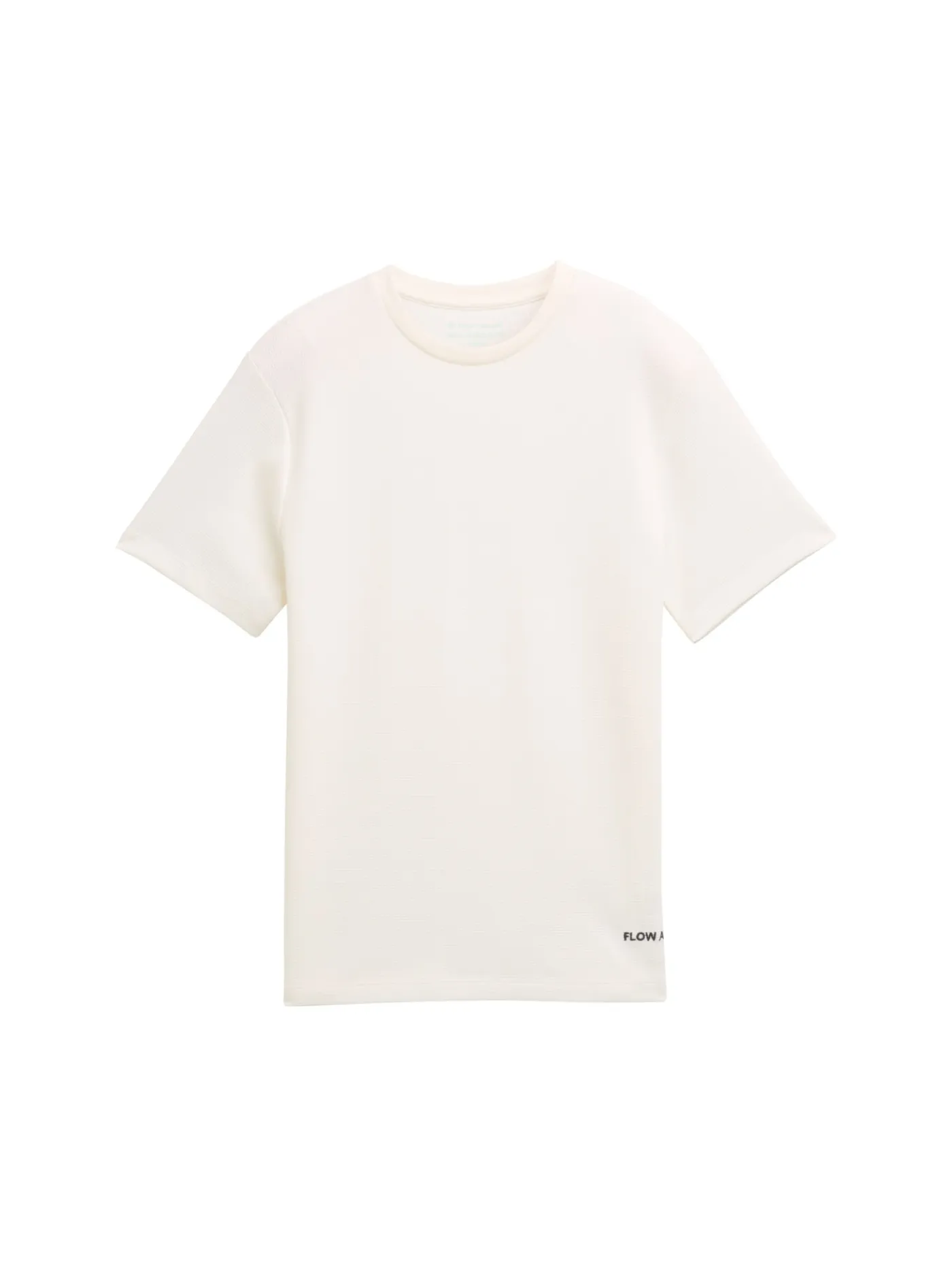 T-Shirt mit Waffelstruktur