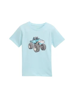 T-Shirt mit Wendepailletten