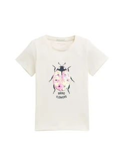 T-Shirt mit Wendepailletten