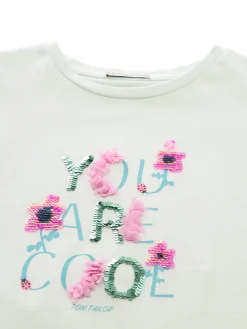 T-Shirt mit Wendepailletten