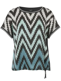 T-Shirt U-Boot-Ausschnitt