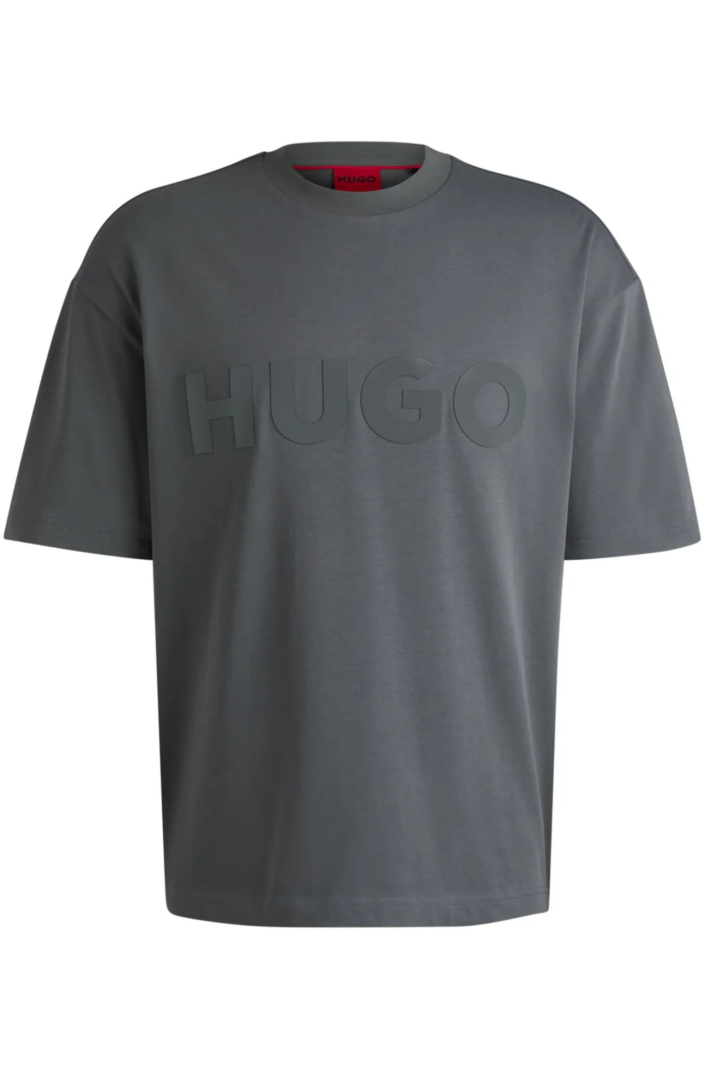 T-Shirt aus Baumwoll-Jersey mit tonalem Logo